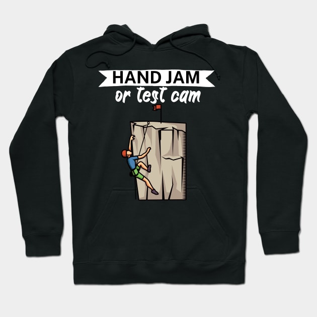 Hand jam or test cam Hoodie by maxcode